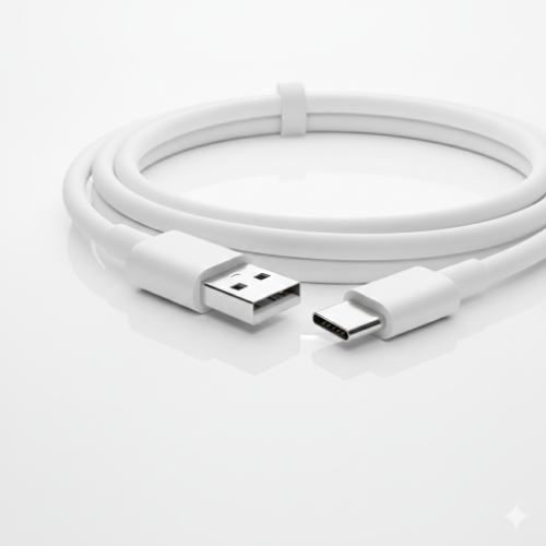 Bajtimes 30W USB to USB-C Cable, White, Data Sync and Charging Cable - Image 6